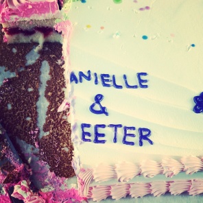 CAKE. Shared with my big brother whose name is now Eeter.
